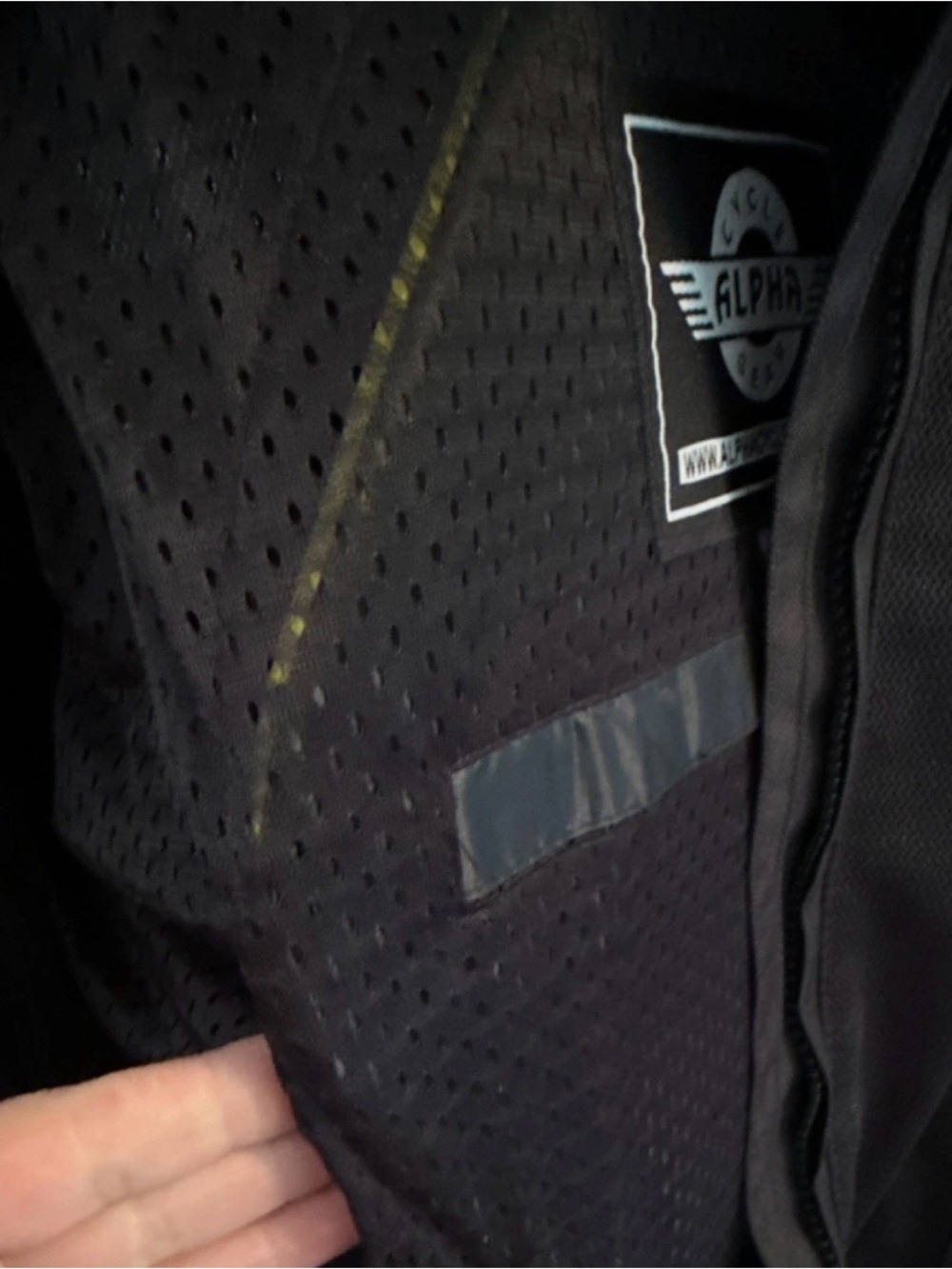 Alpha Men's Black Performance Jacket - Picture 6 of 6